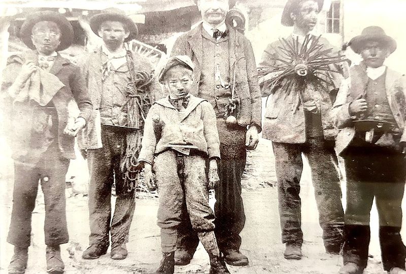 Child chimney sweeps