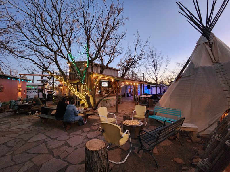 Sunset Drinks at Planet Marfa