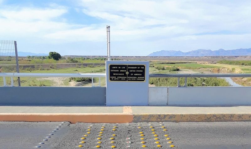 Presidio and Ojinaga (USA and Mexico Border)