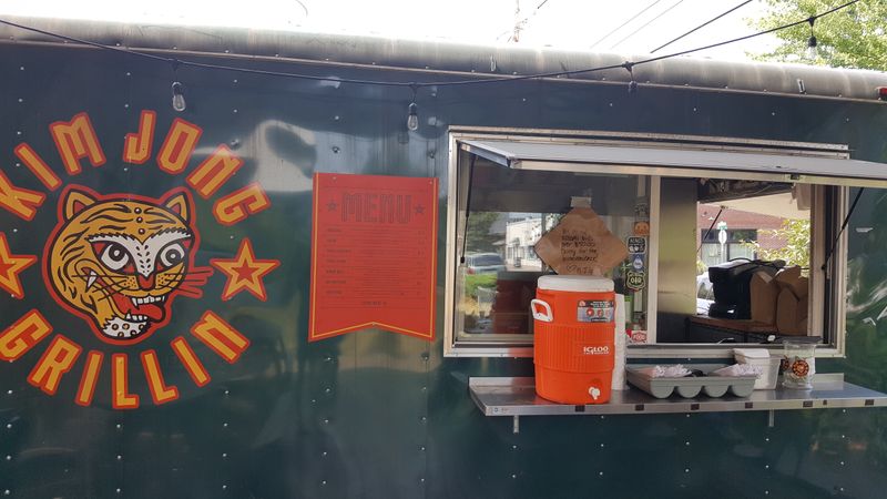 Kim Jong Grillin (Portland) - Korean-cart institution at The Heist