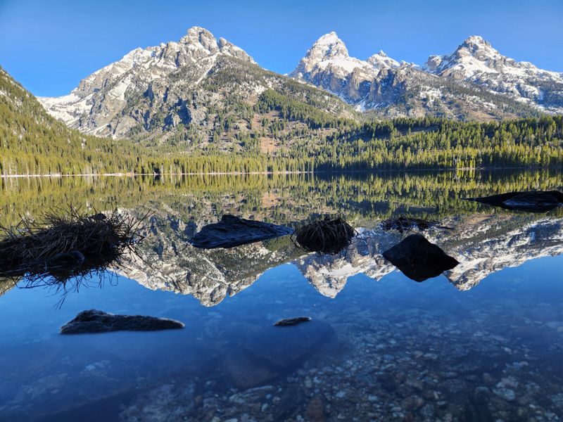 Hike Taggart Lake for the easiest how is this view legal payoff
