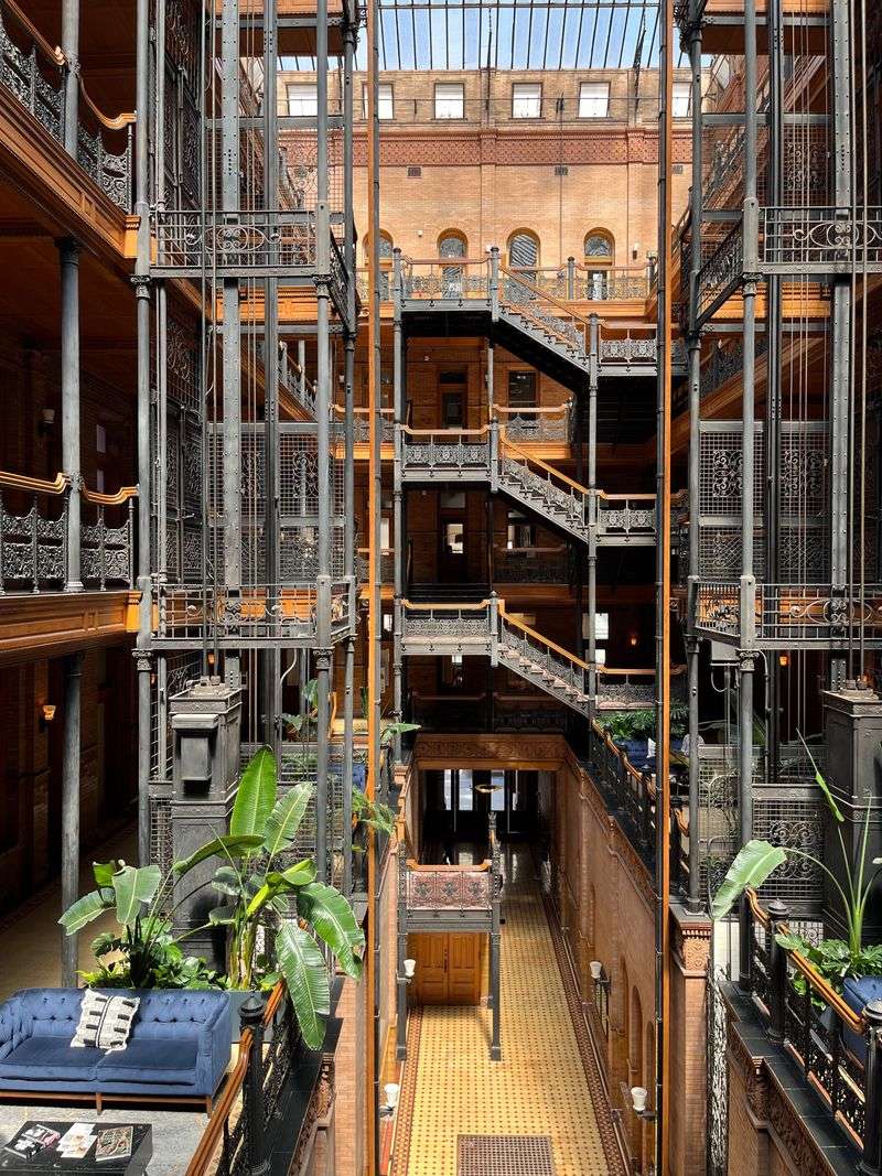 The Bradbury Building – Blade Runner, USA