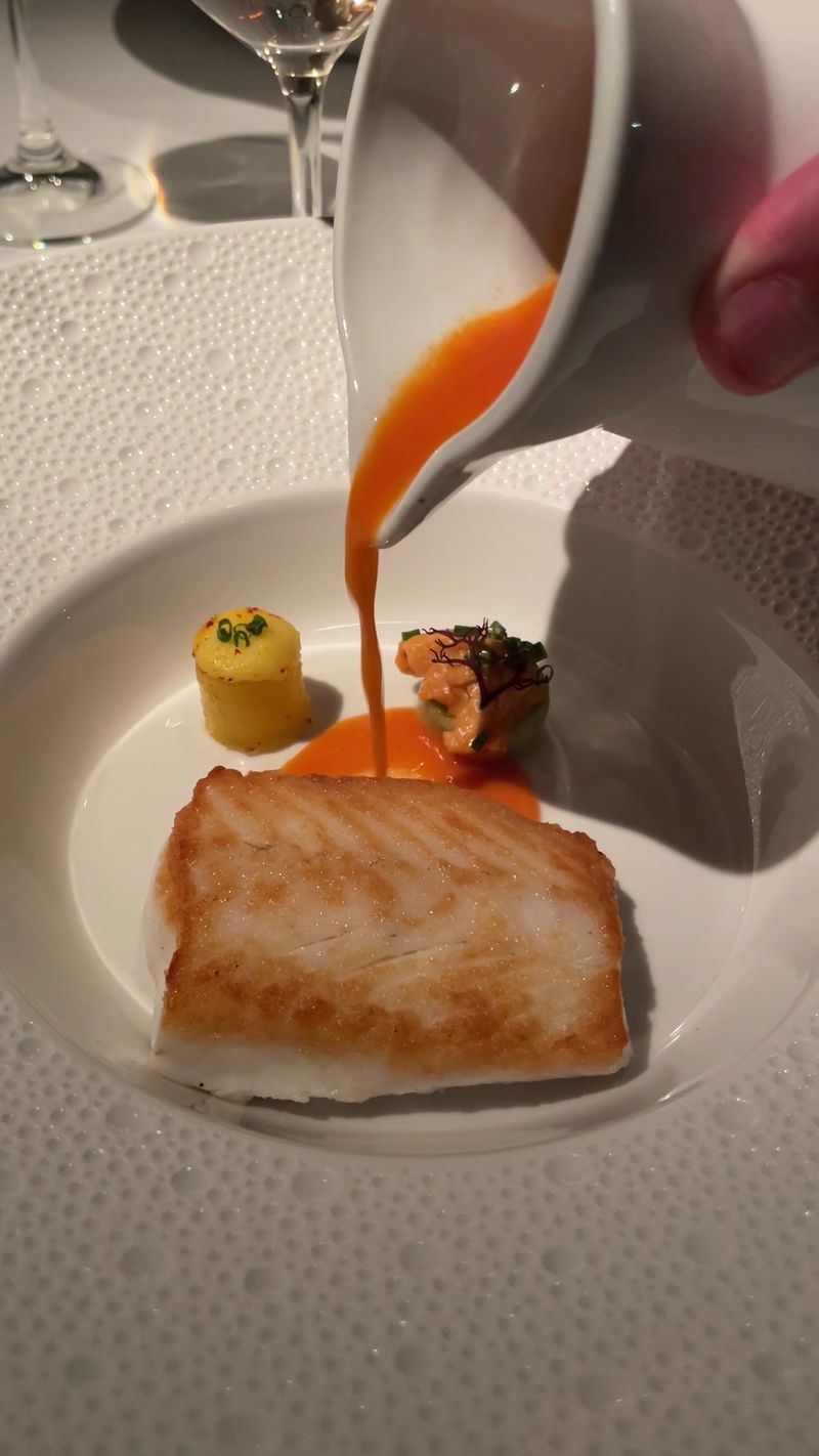 Crispy Black Bass With Silken Sauce