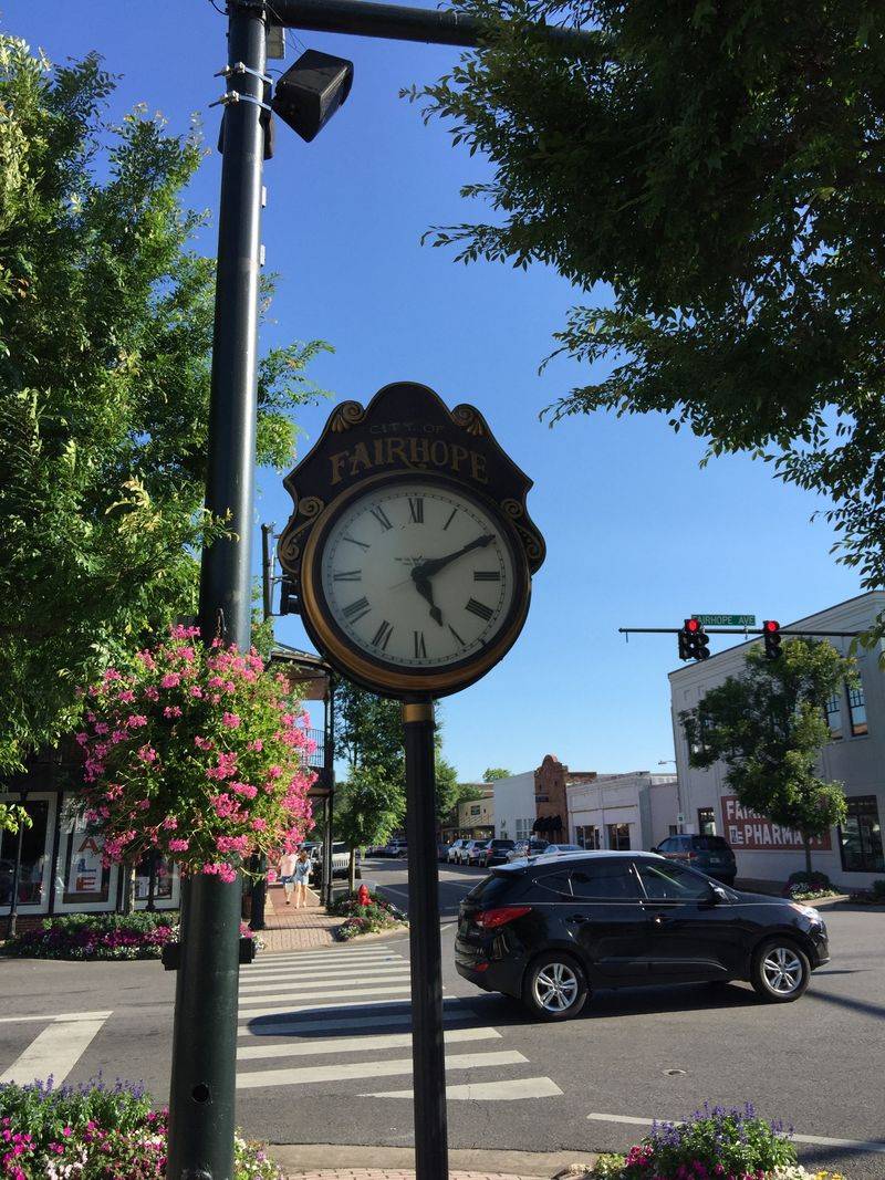 Downtown Fairhope (use the visitor guide to plan your stroll)