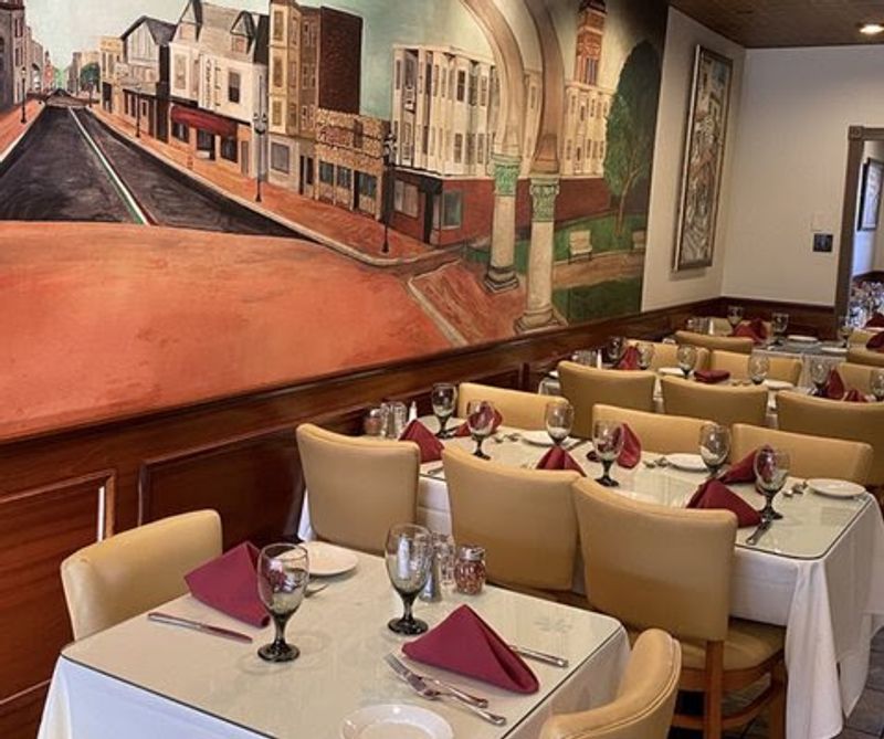 The Dining Room: Murals, Tile, And Glow