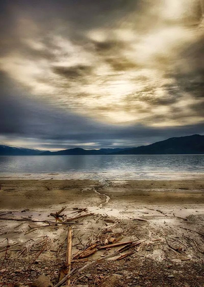 Sunrise On Lake Pend Oreille