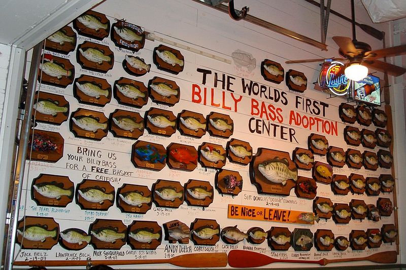 Mounted Singing Fish