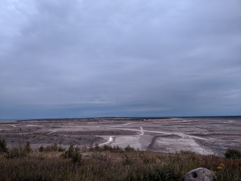Calcite Quarry Overlook and Freighter Watching