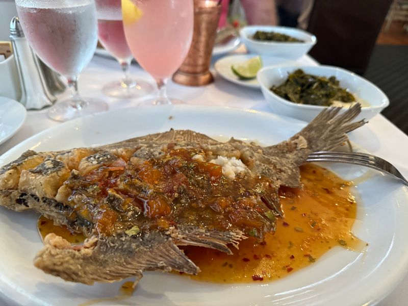 Local Fried Flounder
