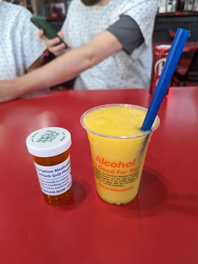Giant Syringe Cocktails And Slushies