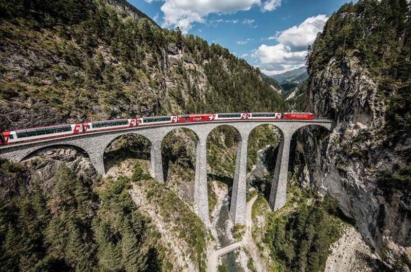 Bernina Express (Switzerland → Italy): Chur/St. Moritz → Tirano