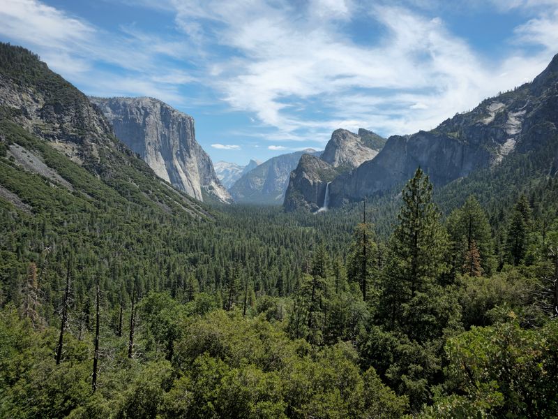 Tunnel View and Glacier Point, Yosemite National Park (California)