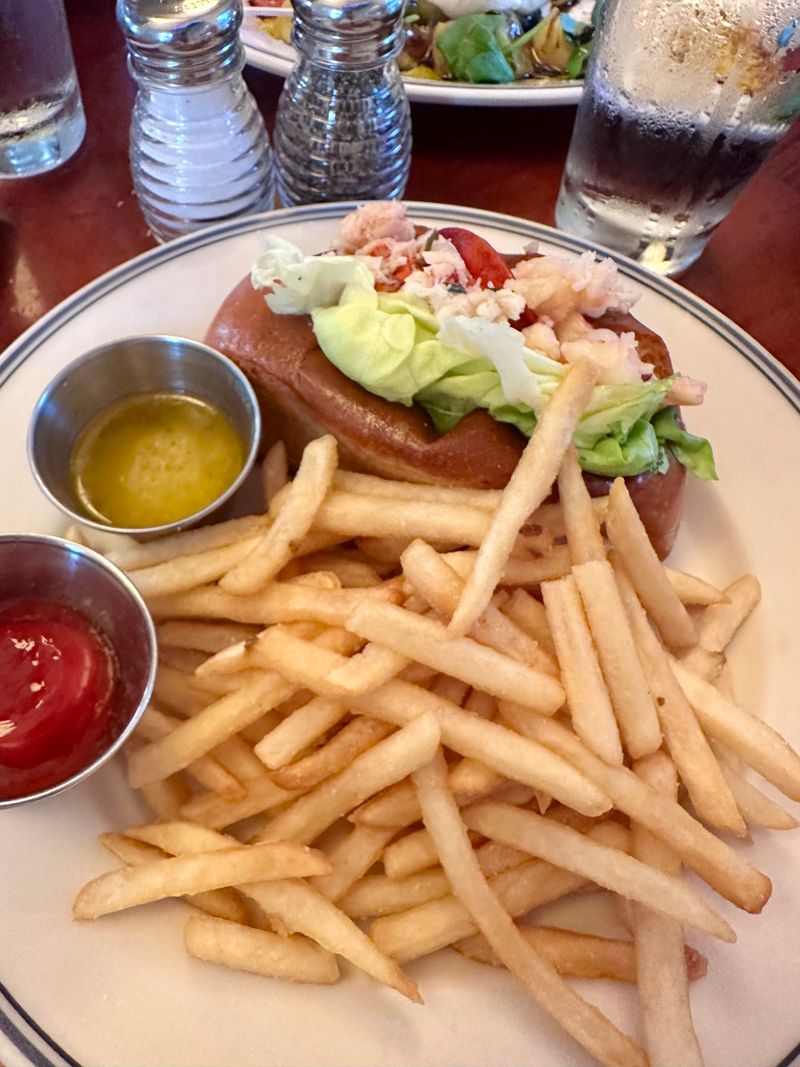 Maine Lobster Rolls at Lunch