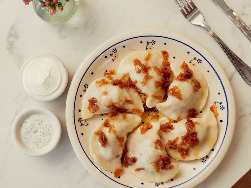 Potato and Farmer Cheese Pierogi