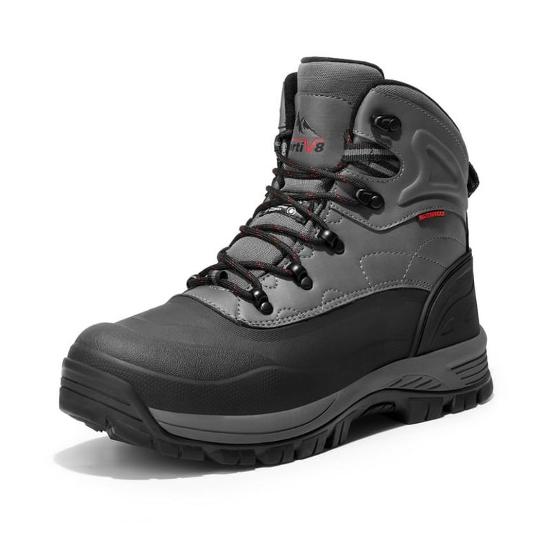 NORTIV 8 Insulated Waterproof Construction Boots