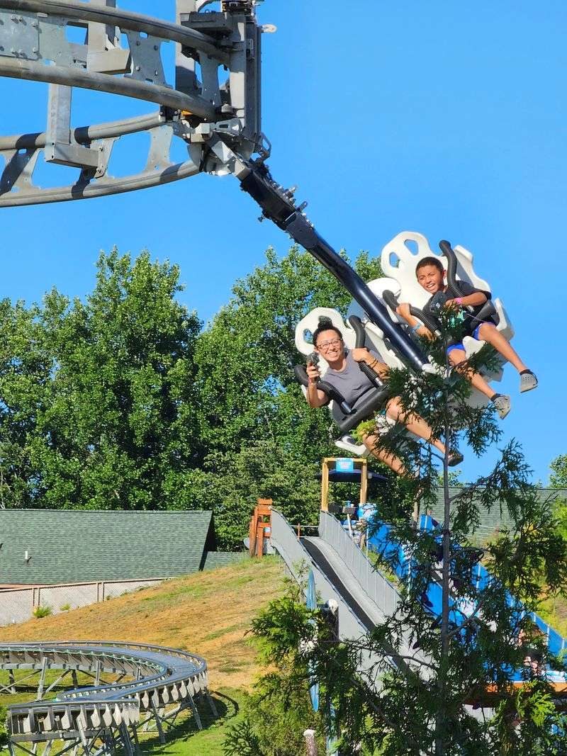 Ski Lift Shootout Coaster