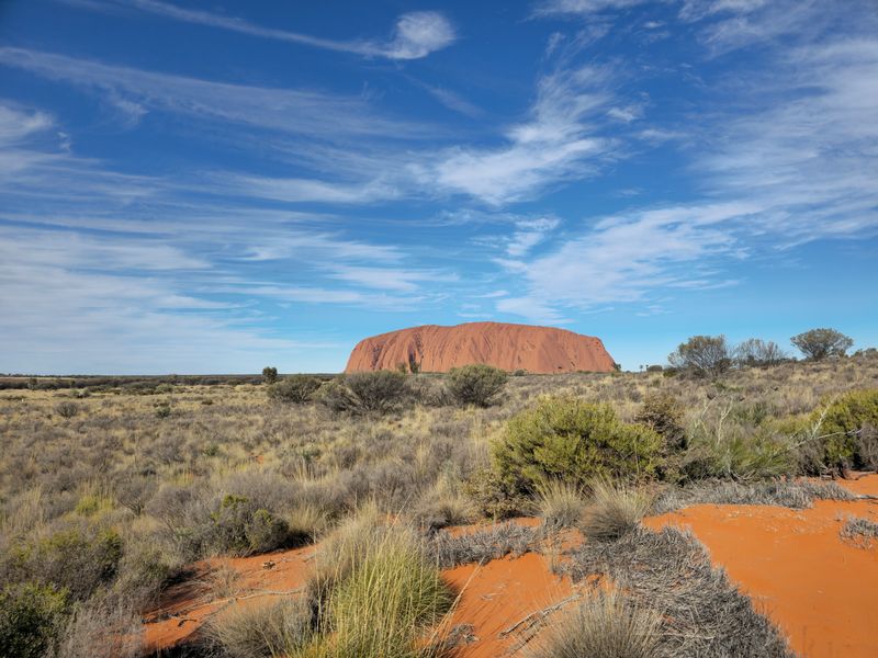 Uluru, Australia — Red Desert Contemplation