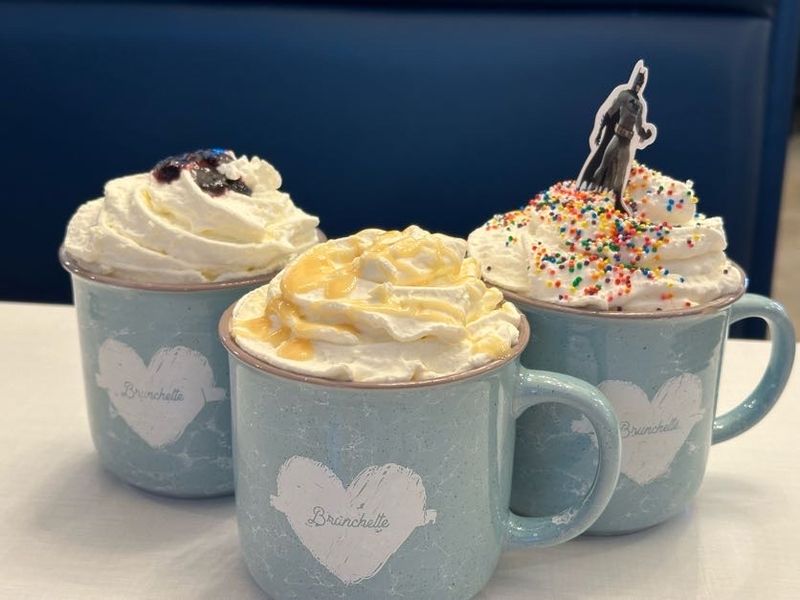 Coffee, hot chocolates, and seasonal sips