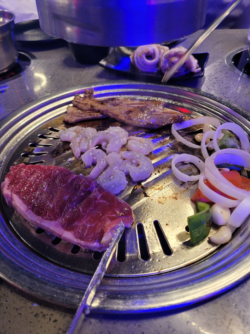 Korean BBQ grill game plan
