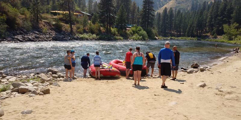 North Fork Payette River Calm Moments