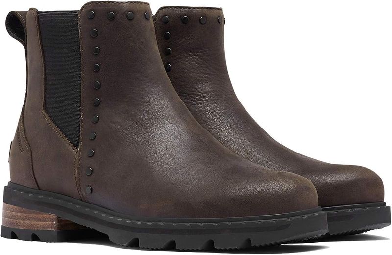 SOREL Lennox Chelsea Rain Boot (Waterproof Leather)