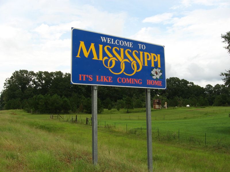 Mississippi - Out-migration, yes - yet still net-positive overall