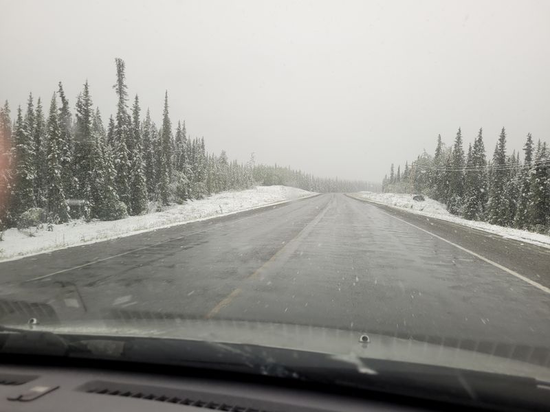 Vast Stretches of the Alaska Highway