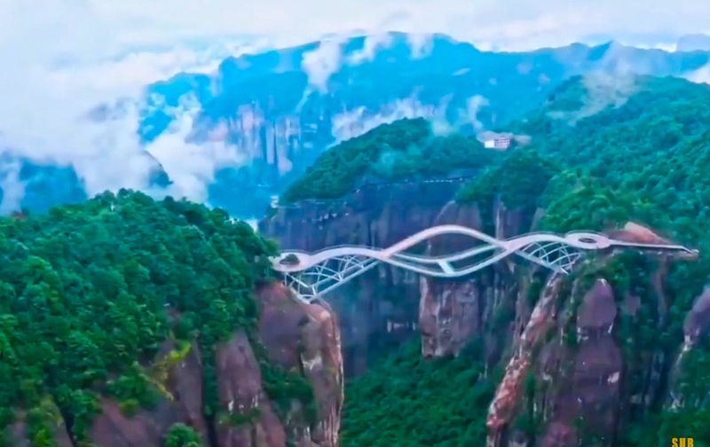 It's roughly 100 meters long