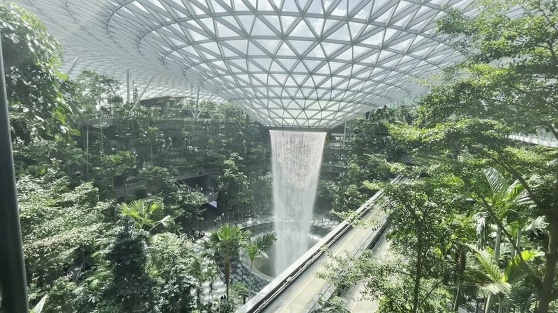 The Rain Vortex is the kind of thing you'd pay to see but it's just there