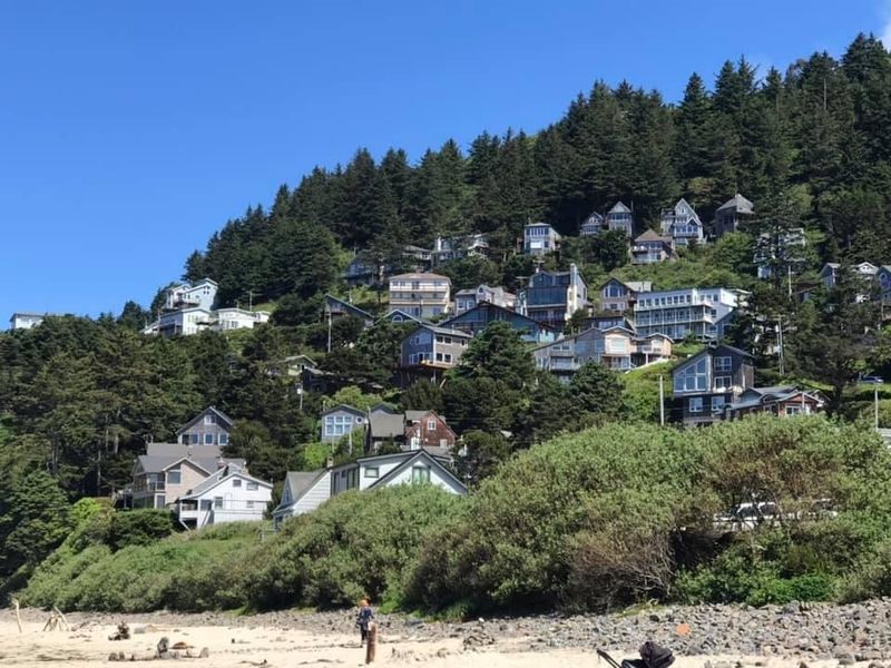 The Town Is Built Right Into the Sea Cliffs