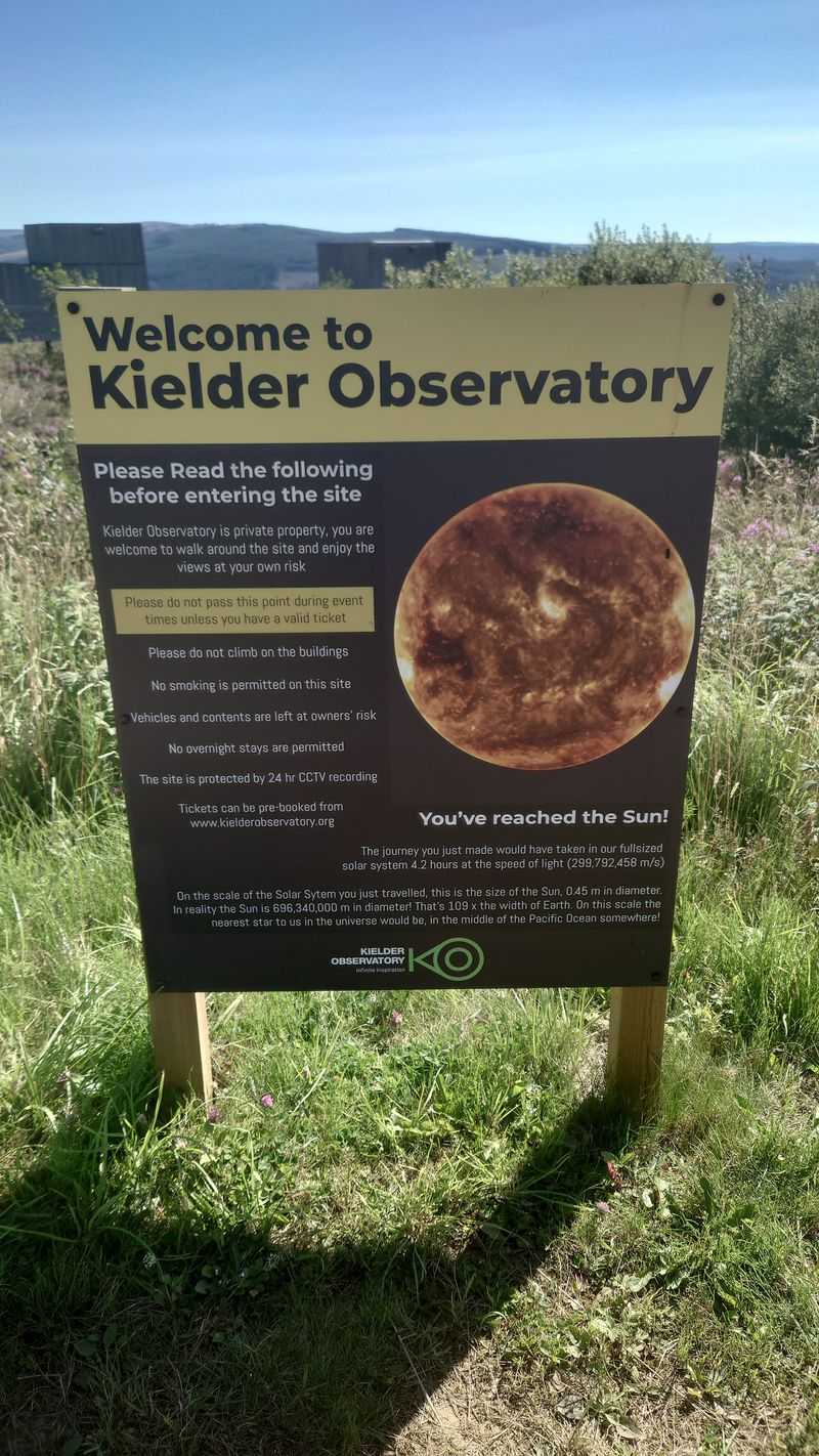 The observatory's location is deliberately remote (in the best way)
