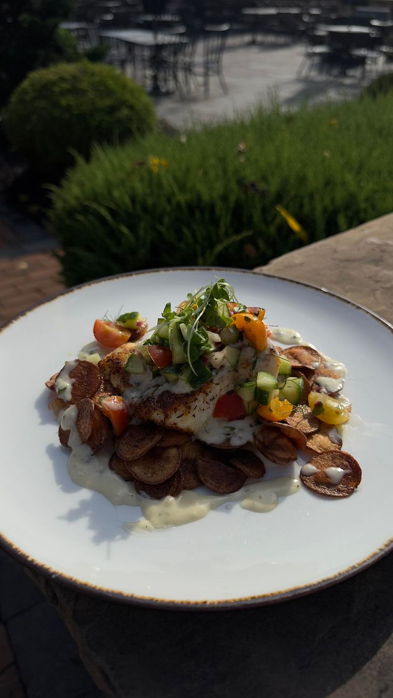 Seared Salmon with Seasonal Vegetables