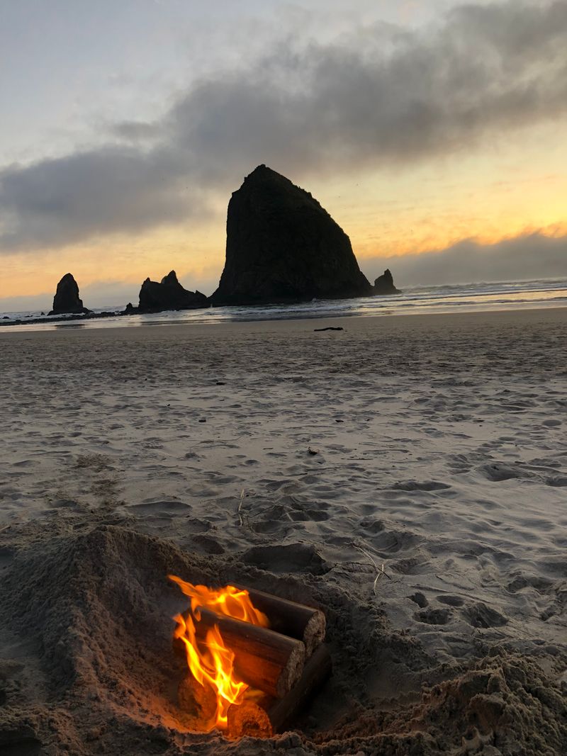 Beach Fire Evenings by the Dunes