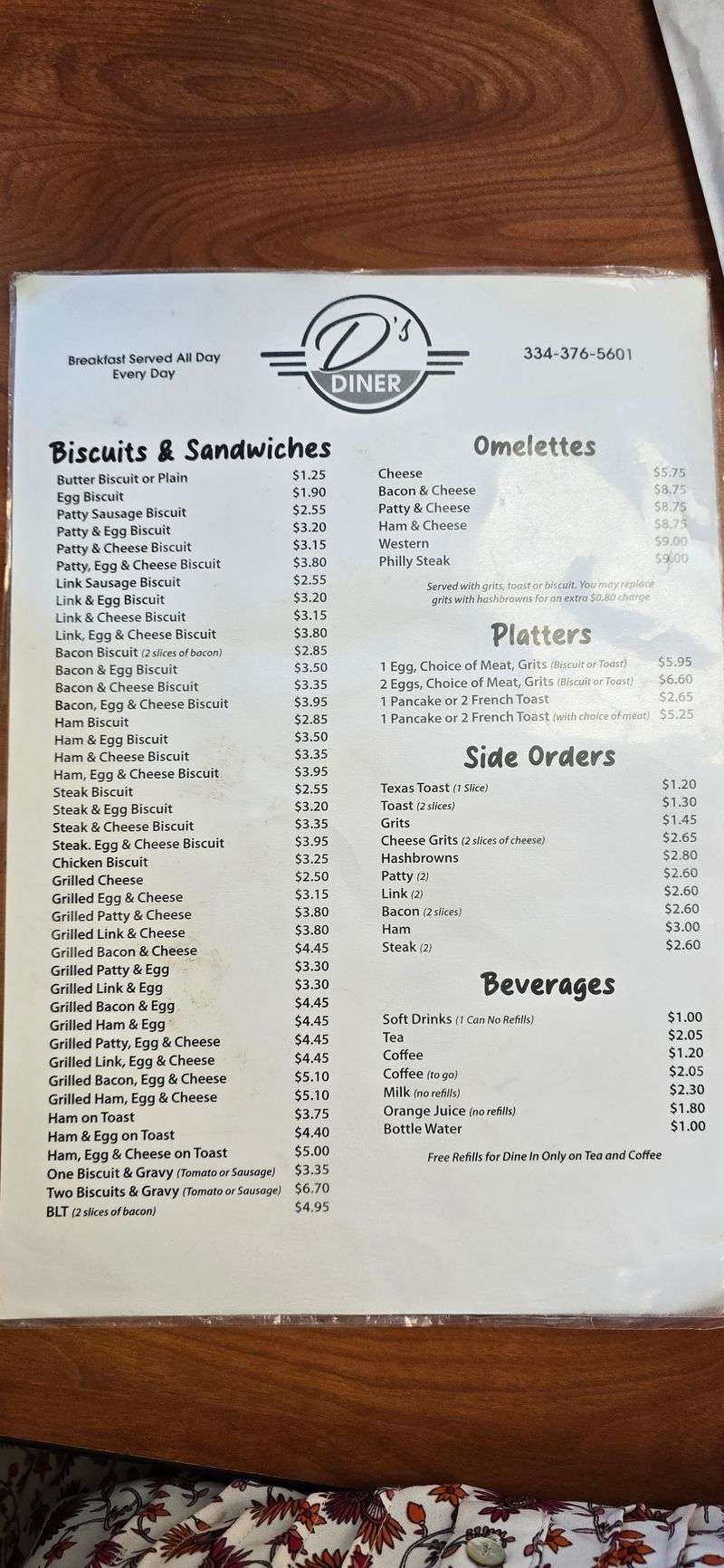 What To Order First