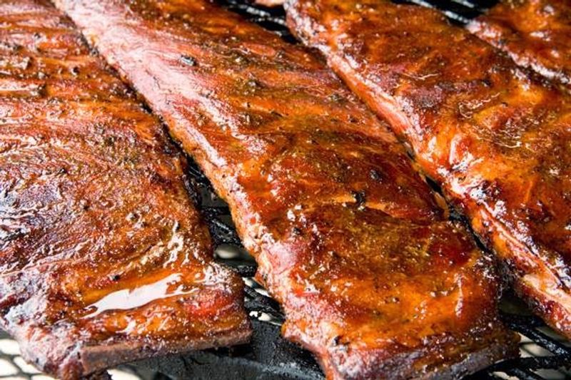 Legendary Oak Smoked Ribs