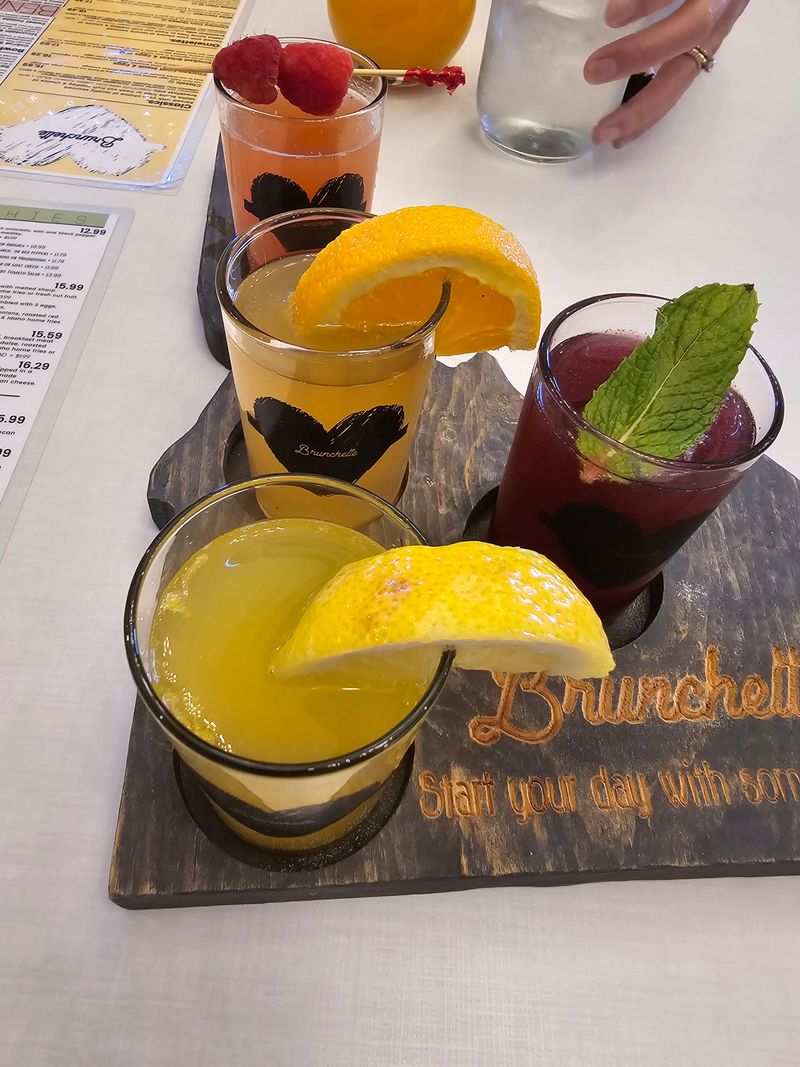Mimosa flights and flavors