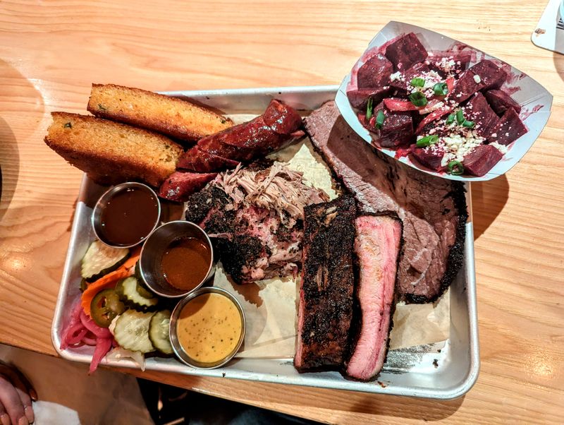 Brisket Plate With House Pickles