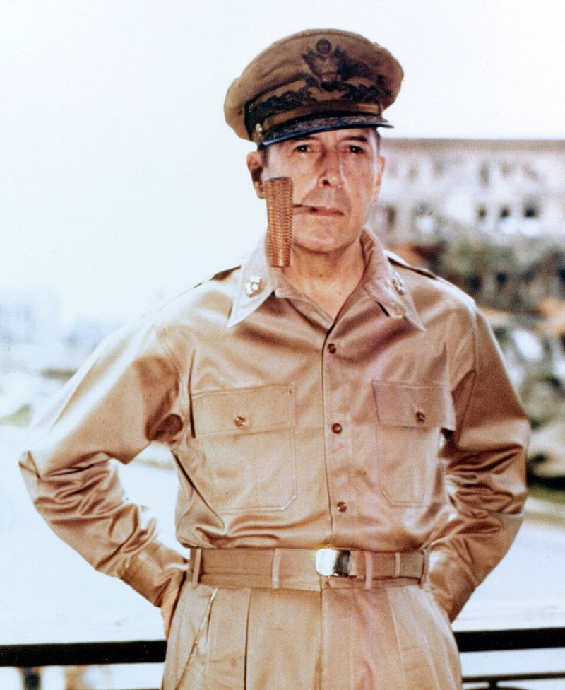 Douglas MacArthur — Medal of Honor recipient with long record of U.S. and foreign decorations