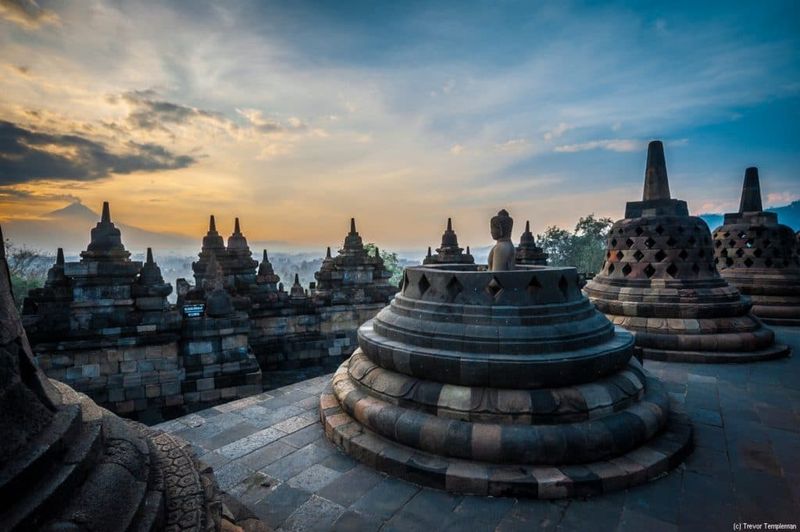 Borobudur’s Astronomical Temple — Indonesia’s Volcano-Framed Wonder