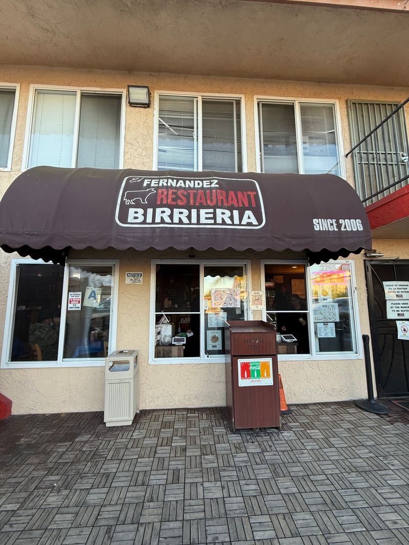 Ed Fernandez Restaurant Birrieria (South Bay / 92154)