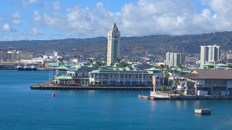 Aloha Tower Observation Deck (Honolulu, Hawaii, USA)