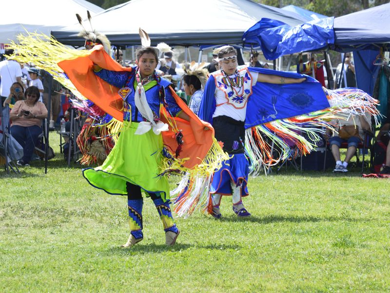 Indigenous cultural events and powwows on college campuses and communities