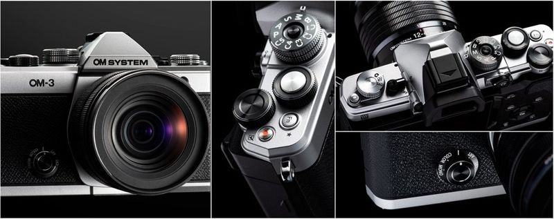 OM System OM-3 — Weather-Sealed Micro Four Thirds