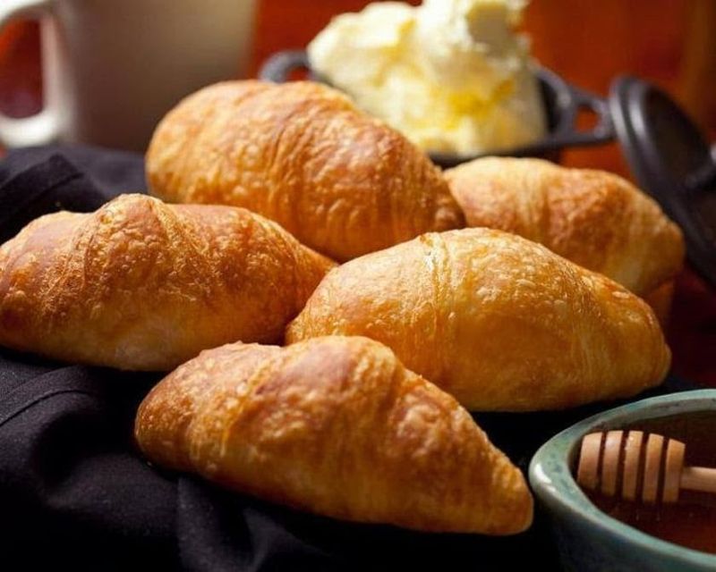 Signature Croissants with Honey Butter