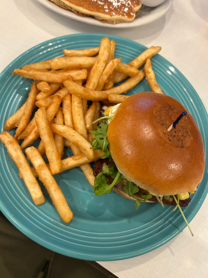 Home fries, biscuits, and sides