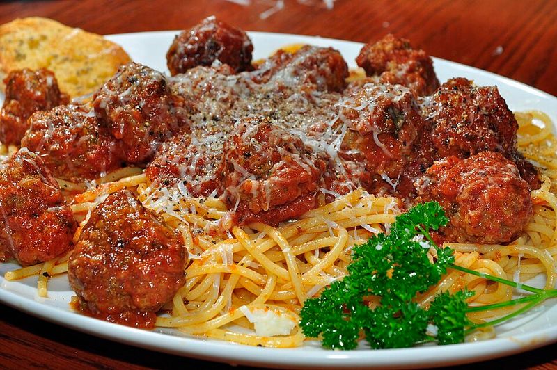 Spaghetti with Meatballs (Italy)
