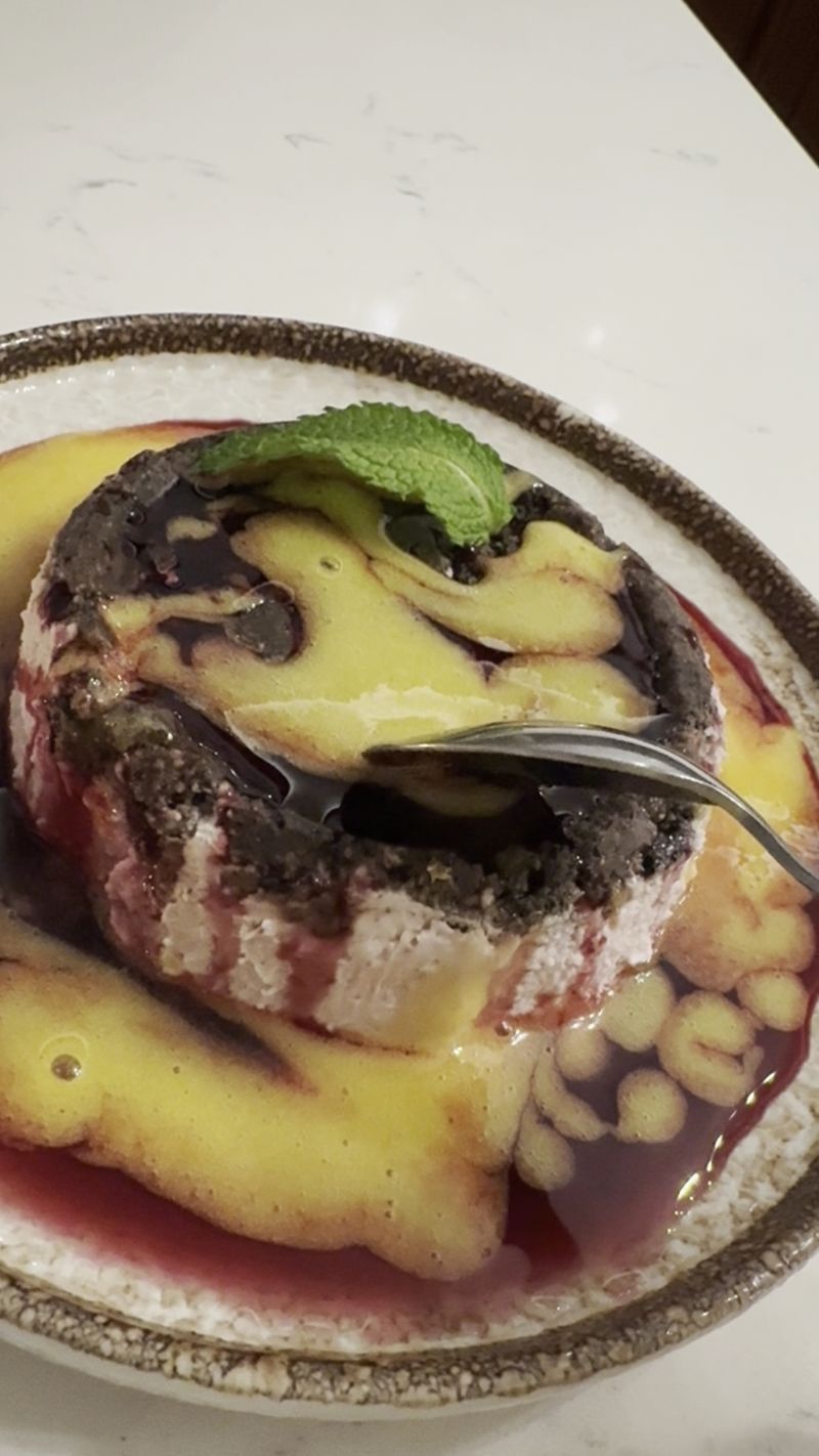 Chicha Morada Cheesecake