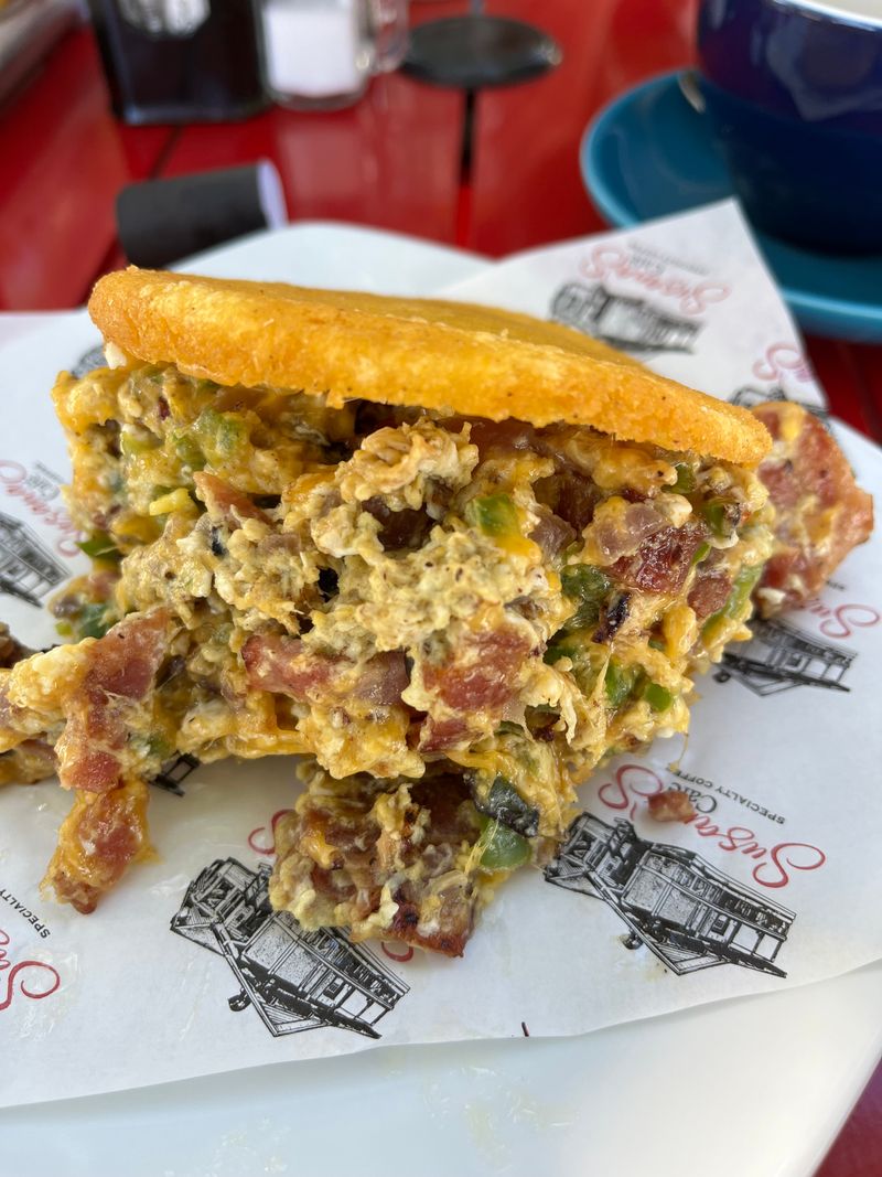 Breakfast Arepa That Fills You Up