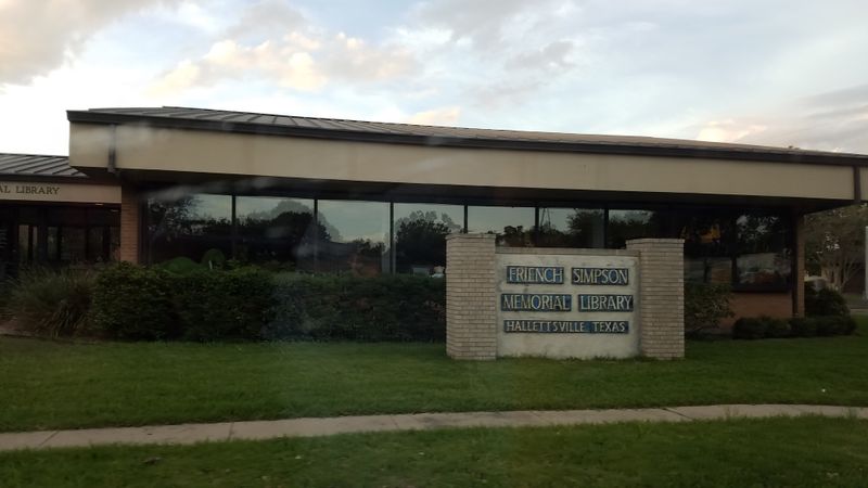 Pop Into the Friench Simpson Memorial Library