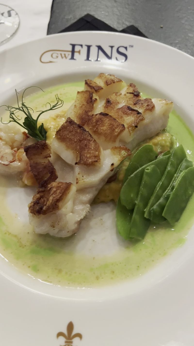 Smoked Drum with Corn